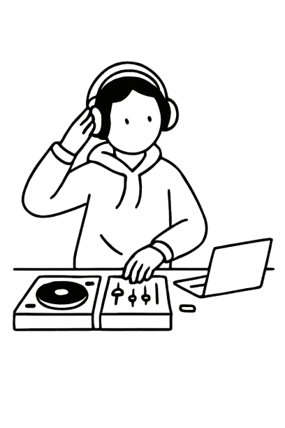DJ setup
